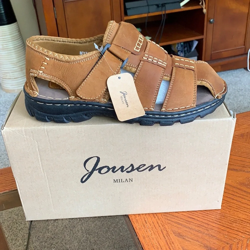 JOUSEN MY663 yellow brown size 7 New with tags - Picture 2 of 8